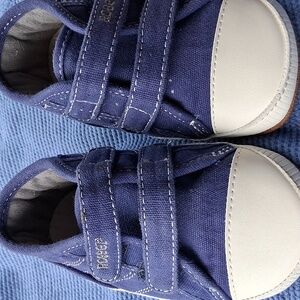 Robeez Navy Sneakers with White Accents